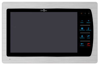 Премьера Smartec – цветной монитор домофона с подключением до 2 панелей вызова, 2 камер, 2 датчиков и 3 мониторов