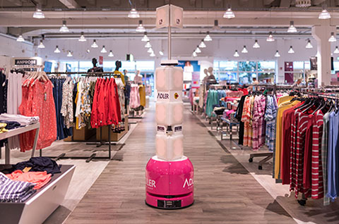 Adler Modemarkte устанавливает RFID роботы в 45 магазинах