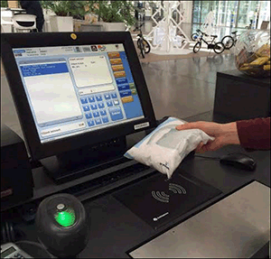 RFID система на кассовом контроле в магазинах Decathlon