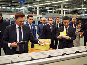 Почта России запустила новую сортировочную линию Toshiba в Санкт-Петербурге