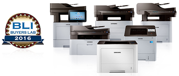 Samsung's printers BLI Award 2016