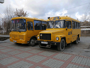 Школьные автобусы в Курганской области оснащаются ГЛОНАСС