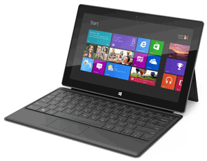 Планшетный компьютер Microsoft Surface RT