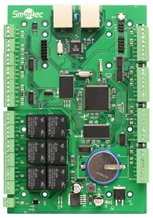 Новый сетевой контроллер ST-NC441 марки Smartec для СКУД и СУВР на 100 тыс. человек